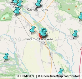 Mappa Via Costantino Nigra, 10086 Rivarolo Canavese TO, Italia (5.376)