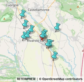 Mappa Via Costantino Nigra, 10086 Rivarolo Canavese TO, Italia (2.72545)