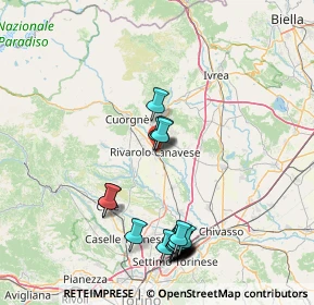 Mappa Via Sant'Eligio, 10086 Rivarolo Canavese TO, Italia (17.126)