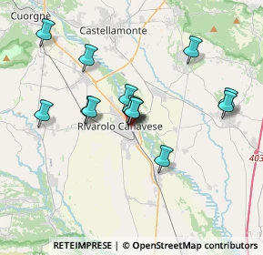 Mappa Via Giacomo Matteotti, 10086 Rivarolo Canavese TO, Italia (3.07786)