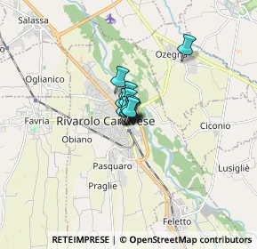 Mappa Via Giacomo Matteotti, 10086 Rivarolo Canavese TO, Italia (0.47417)