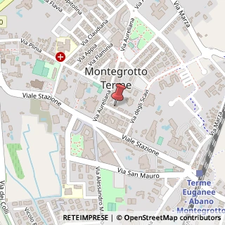 Mappa Via Ennodio, 7, 35036 Montegrotto Terme, Padova (Veneto)