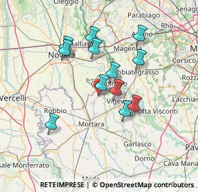 Mappa 27020 Gravellona Lomellina PV, Italia (12.13)