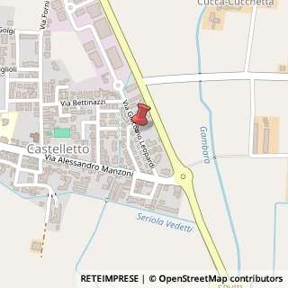 Mappa Via G. Leopardi, 9A, 25024 Leno, Brescia (Lombardia)
