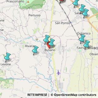 Mappa Via Pinelli, 10080 Busano TO, Italia (2.95909)