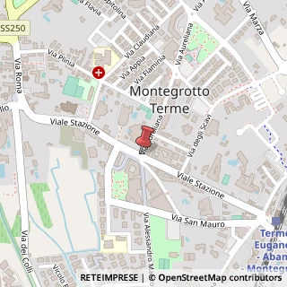 Mappa Viale stazione 75, 35036 Montegrotto Terme, Padova (Veneto)