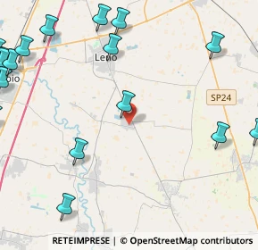 Mappa Via Papa Giovanni XXIII, 25024 Leno BS, Italia (6.8645)