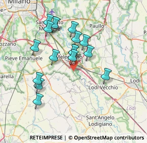 Mappa Via Antonio Gramsci, 20070 Cerro al Lambro MI, Italia (6.76647)