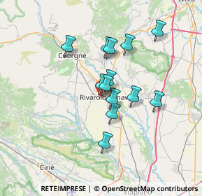 Mappa Via Don Primo Mazzolari, 10086 Rivarolo Canavese TO, Italia (5.36538)