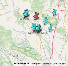 Mappa Via Don Primo Mazzolari, 10086 Rivarolo Canavese TO, Italia (4.755)