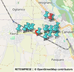 Mappa Via Don Primo Mazzolari, 10086 Rivarolo Canavese TO, Italia (0.6955)