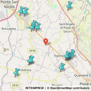 Mappa Via Vescovo, 35020 Sant'Angelo di Piove di Sacco PD, Italia (2.73929)