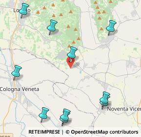 Mappa Via Paradiso, 36040 Orgiano VI, Italia (6.71857)