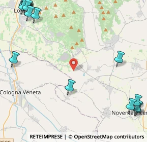 Mappa Via Paradiso, 36040 Orgiano VI, Italia (7.426)