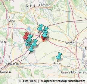 Mappa 13049 Tronzano Vercellese VC, Italia (9.39636)