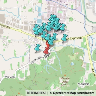 Mappa Via Risorgimento, 35036 Montegrotto Terme PD, Italia (0.35)