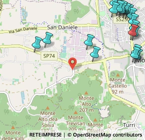 Mappa Via Risorgimento, 35036 Montegrotto Terme PD, Italia (1.631)
