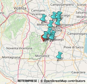 Mappa Via Risorgimento, 35036 Montegrotto Terme PD, Italia (10.01917)