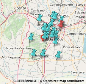 Mappa Via Risorgimento, 35036 Montegrotto Terme PD, Italia (9.808)