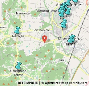 Mappa Via Risorgimento, 35036 Montegrotto Terme PD, Italia (2.82438)