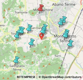 Mappa Via Risorgimento, 35036 Montegrotto Terme PD, Italia (1.98429)