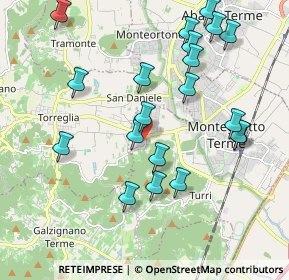 Mappa Via Risorgimento, 35036 Montegrotto Terme PD, Italia (2.1105)