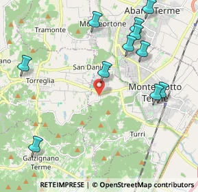 Mappa Via Risorgimento, 35036 Montegrotto Terme PD, Italia (2.41636)