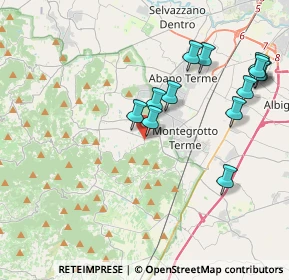 Mappa Via Risorgimento, 35036 Montegrotto Terme PD, Italia (4.18154)