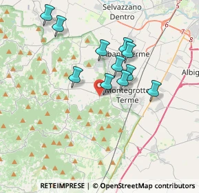 Mappa Via Risorgimento, 35036 Montegrotto Terme PD, Italia (3.11)