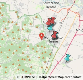 Mappa Via Risorgimento, 35036 Montegrotto Terme PD, Italia (2.79)