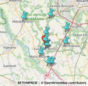 Mappa Via G. Garibaldi, 20080 Bubbiano MI, Italia (5.76545)