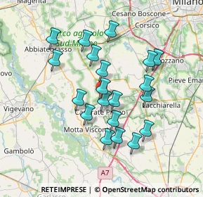 Mappa Via Guglielmo Marconi, 20080 Calvignasco MI, Italia (6.3925)