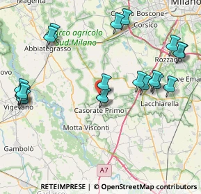 Mappa Via Guglielmo Marconi, 20080 Calvignasco MI, Italia (9.296)