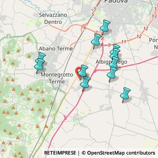 Mappa Via dell'Artigianato, 35020 Località Produttiva PD, Italia (3.66636)