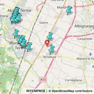 Mappa Via dell'Artigianato, 35020 Località Produttiva PD, Italia (3.029)