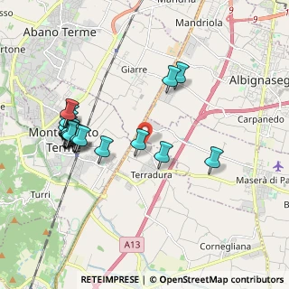 Mappa Via dell'Artigianato, 35020 Carrara San Giorgio PD, Italia (2.04)