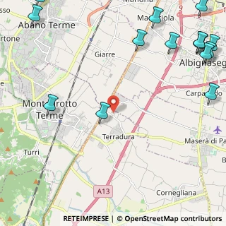 Mappa Via dell'Artigianato, 35020 Carrara San Giorgio PD, Italia (3.592)