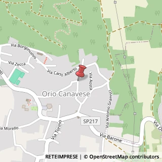 Mappa Via garibaldi 26, 10010 Orio Canavese, Torino (Piemonte)