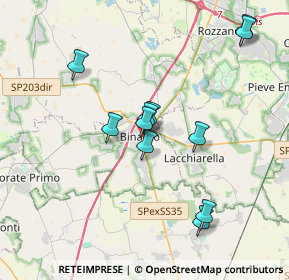 Mappa SS 35 dei Giovi, 20082 Binasco MI, Italia (3.44455)