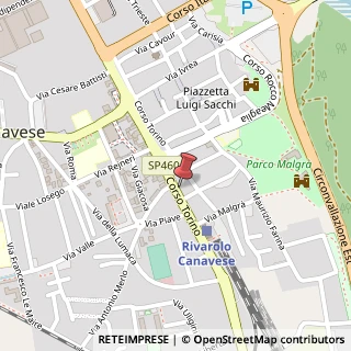 Mappa Corso Torino, 89, 10086 Rivarolo Canavese, Torino (Piemonte)