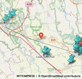 Mappa Via IV Novembre, 26838 Tavazzano con Villavesco LO, Italia (6.6735)