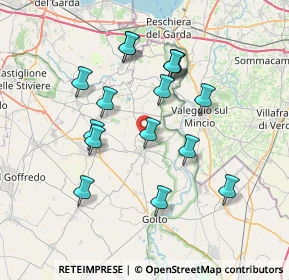 Mappa Via Della Fontane, 46049 Volta Mantovana MN, Italia (6.83813)