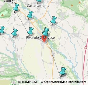 Mappa 10086 Rivarolo Canavese TO, Italia (5.58538)
