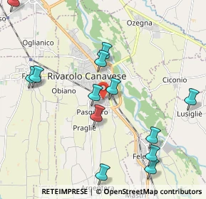 Mappa 10086 Rivarolo Canavese TO, Italia (2.64533)