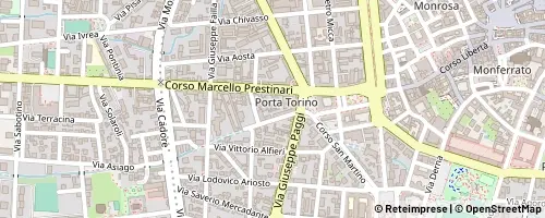 Mappa Vercelli
