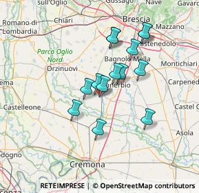 Mappa Via Aldo Moro, 25028 Verolanuova BS, Italia (11.515)