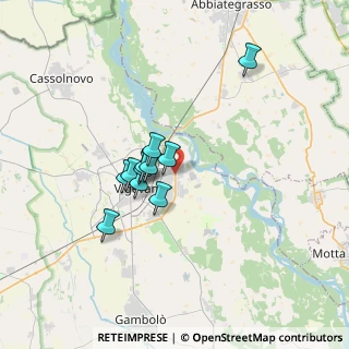 Mappa Via Basilicata, 27029 Vigevano PV, Italia (2.53182)