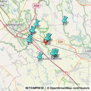 Mappa 8CF2+72, 26838 Tavazzano con Villavesco LO, Italia (2.92667)