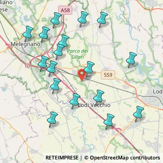 Mappa 8CF2+72, 26838 Tavazzano con Villavesco LO, Italia (4.72529)