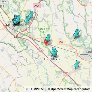 Mappa 8CF2+72, 26838 Tavazzano con Villavesco LO, Italia (5.92842)